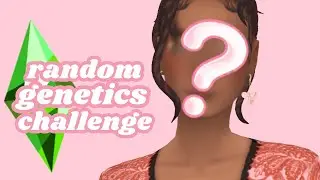 i tried the random genetics challenge in the sims 4 and well...