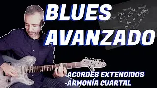 Conceptos para BLUES modal II (AVANZADO) | Acordes EXTENDIDOS y armonía CUARTAL