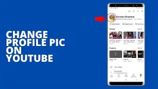 How to change profile picture of your YouTube channel by using your phone  (iPhone and Android)