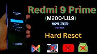 redmi 9 prime factry reset/pin,pattern,password Unlock