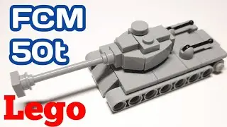 Мини танк FCM 50Т из ЛЕГО|||САМОДЕЛКА ИЗ ЛЕГО