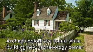 Archaeological site found while building new archaeology center