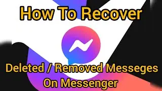 how to recover unsent messages on messenger | recover deleted messages on messenger 2024