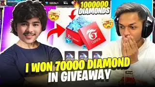 I Won 70000 Daimonds 😱 1 vs 2 verses with Golden Season 1 & 2 Player😱