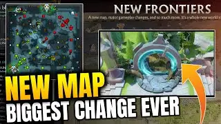 NEW FRONTIERS ALL MAP CHANGES - CRAZY 7.33 DOTA UPDATE