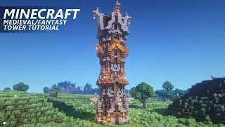 Minecraft: How to Build a Medieval Tower