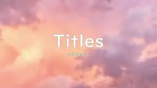 Twikipedia | Titles Lyrics (feat. Funeral)