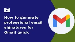 Generate and deploy HTML email signatures in Google Workspace