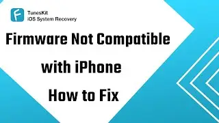 How to Fix Firmware Not Compatible with iPhone/iPad/iPod?