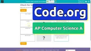 Code.org Lesson 6.3 Static Variables and Constants | Answer Tutorial | Computer Science A Unit 3