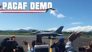 PACAF VIPER DEMO AT MANADO AIRSHOW 2019✈️