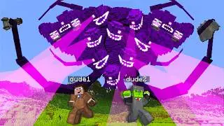 I Killed MEGA Wither Storm in Survival Minecraft 2024