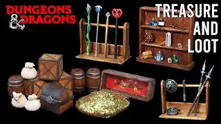 Treasure and Loot! 💎 DIY Crafting Essentials for #dungeonsanddragons