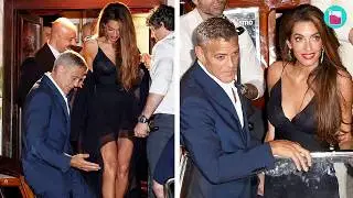 Clooney & Pitt’s Double Date Night in Venice – A Star-Studded Affair! | @RumourJuice