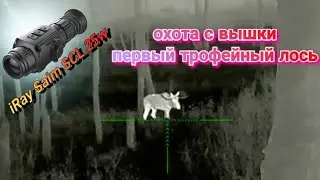 Охота с вышки. Трофейный лось!