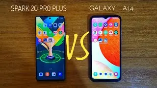 Tecno spark 20 pro plus vs Samsung galaxy a14 | speed test.