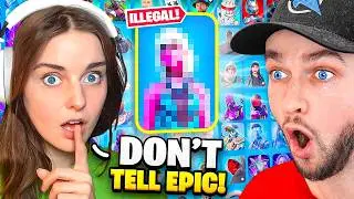 Loserfruit's BANNED Fortnite Locker!