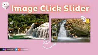 Image Clickable with Slide using HTML and CSS ||