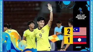 #AFCU17 - Full Match - Group A | Malaysia (MAS) vs Laos (LAO)