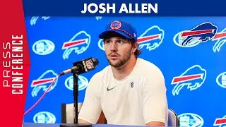 Josh Allen Following Week 1 Win Against Arizona Cardinals | Buffalo Bills