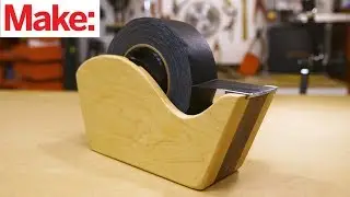 Extra-Fancy Gaff Tape Dispenser