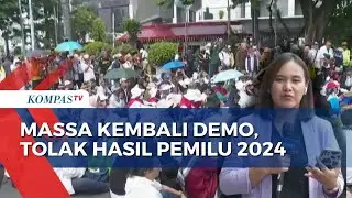 Massa Demo di Patung Kuda! Tuntut Jokowi Diturunkan dan Tolak Hasil Pemilu 2024