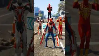 SPIDERMAN SAVES ALL SPIDERMAN FROM ZOMBIES APOCALYPSE 🧟‍♂️ #shorts #spiderman #zombiesurvival #hulk