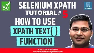 Selenium XPath Tutorial #5 - XPath text() Method | Find element by Text