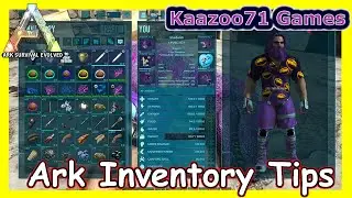 Ark UI - Inventory Tips for Beginners 💥