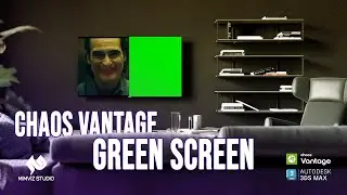 Chaos Vantage & After Effect - Green Screen Technique