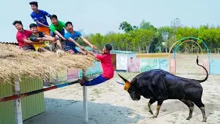 Don`t Miss Exclusively Monkey Funniest Comedy Video 😂 Viral Funny Video 2024 Ep 157 By MaMa Fun Ltd
