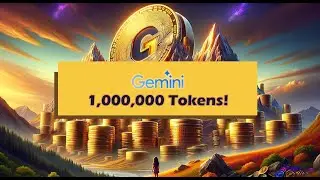 Test the Gemini1.5 Pro with 1,000,000 tokens!