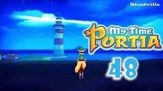 Маяк, питомец и автоматическая сборочная станция ☀ My Time At Portia Прохождение #48