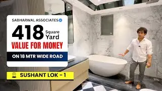 Value for Money Deal on 18 Mtr. Road | 418 Sq. Yard | Near Golf Course Road | Sabharwal Associates