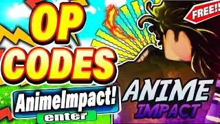 (2022) ALL *NEW* SECRET OP CODES In Roblox Anime Impact Simulator!