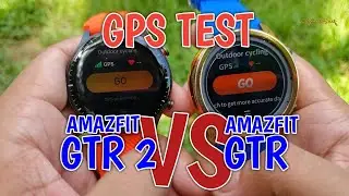 Amazfit GTR 1 vs Amazfit GTR 2 - GPS signal Test