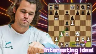 Magnus plays the Perfect Gambit against the French Defense!