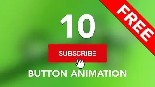 Top 10 YouTube Subscribe Button After Effect Template + tutorial For Free | No Copyright