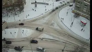 ДТП на Победы - Добролюбова 10.01.2022