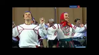 Россия. Русские. Приленская кадриль весёлый танец. Хор Пятницкого Pyatnitsky Choir Russian Dance Joy