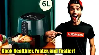 Healthy Cooking Made Easy: New Electric Air Fryers 4.5L 6L Large Capacity Review