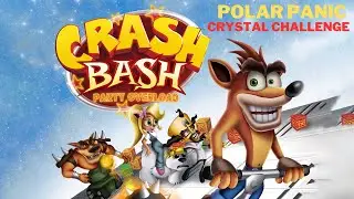 Crash Bash - Adventure Mode: Polar Panic (Crystal Challenge)