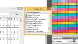 Accessing the character variations for LHF Desire with Windows Character Map