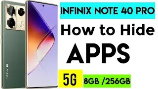 Infinix Hidden App Trick (Works on Note 40 Pro 5G!) #infinixnote40pro