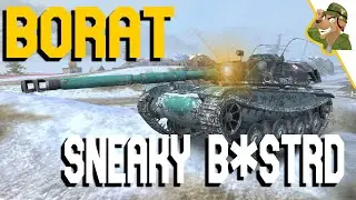 Sneaky Flanky Spanky | Borat in Blitz | WoT Blitz