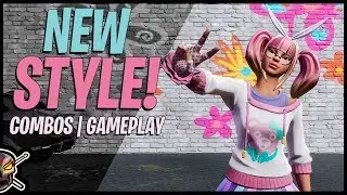 The NEW Lace FASHION Edit Style | Gameplay | Back Bling Combos (Fortnite Battle Royale)