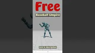 Baseball Umpire. Free Mixamo animation for Daz Studio's Genesis 9