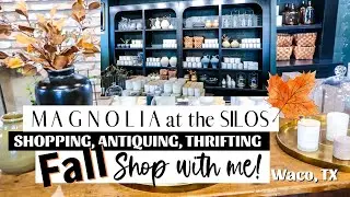 MAGNOLIA MARKET at the SILOS  + Thrift, Vintage & Antique Shopping in Waco TX | FALL Edition