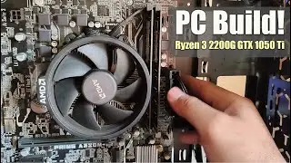 Cheapest Gaming PC Build 2024 | AMD Ryzen 3 2200G GTX 1050 Ti