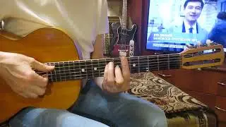 Ягодка малинка-Божья коровка (как играть на гитаре аккорды)